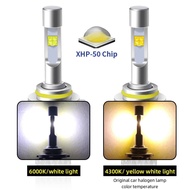 2PCS H4 LED car light H7 H1 9005 HB3 D2S headlamp bulbs XHP50 super bright 96W 4300K 6000K H8 H11 HB