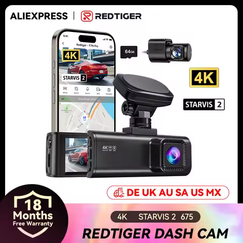 REDTIGER F7N PRO Dash Camera 4K Video Recorder Built In WiFi GPS FOV 170 Dash Cam With STARVIS 2 SEN