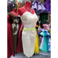 filipiniana spaghetti dress