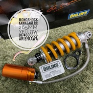 monoshock ohlins zx150 rr150 kr150 265mm yellow