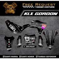Klx Gordon/Supermoto Decal OneOneNine Ful Body Costume Design