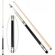12.5mm oversized two-piece pool cue | Maple wood with metal joints | 145cm/57 inches long | For prof