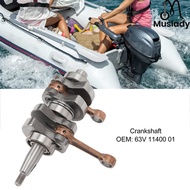 Crankshaft Marine Resistant Direct Replacement Metal Alloy 63V 11400 01 Engine Crankshaft for Outboa