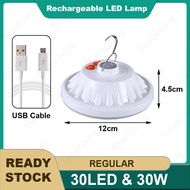 Super Bright USB Rechargeable LED Light Bulb Portable Outdoor Camping Emergency Light lampu Pasar Ma