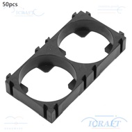 CRAFTMX 50pcs Lithium Battery Bracket, Shockproof Design Fixed Connection Clip Battery Pack Holder, 