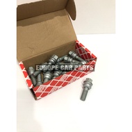 ( 100% FEBI GERMANY ) WHT001693 WHT002529 WHEEL BOLT VW TOUAREG PORSCHE CAYENNE E1 E2 AUDI Q7 M14X1.
