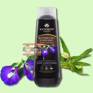 Khaokho Talaypu Butterfly Pea & False Daisy Herbal Shampoo Hair Darkening 330ml Thai 泰国泰然萃品牌 草本洗发水|洗