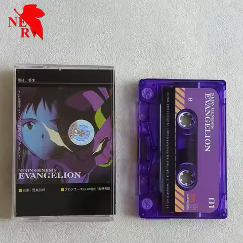 Evangelion Song Recording Tape Anime Music Walkman Cassettes Cartoon Soundtrack Box Recorder Car Wal