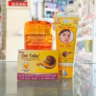 Combo cream to help fade signs of skin aging + One Today anti-acne cleanser (20g + 50ml)