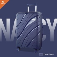 [Vali du lịch Bamozo NANCY size 20 inches vali kéo nhựa cao cấp chịu va đập tốt nhựa chống vỡ BẢO HÀ