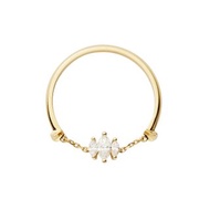 18K 天空之城漂浮馬眼鑽石