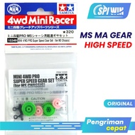 Gear Tamiya MA MS Chassis SUPER SPEED Gear SET ORIGINAL 15349
