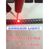 1000pcs  LED SMD 0805 Red  Diodes LED  0805 SMD Diode 0805 smd led Red  light-emitting diode 620nm