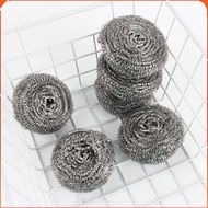 Combo of 2 stainless steel wool, anti-rust stainless steel pot scrubber, dishwashing net, pot scrubb