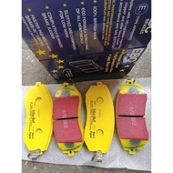ผ้าเบรคหน้า  subaru XV forester  sj gp EBC รุ่น yellow stuff