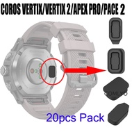 Coros VERTIX 2 APEX Pro Dust Plug Charging Port Protector Silicone Cover For Coros Pace 2 APEX 42mm 46mm Watch Accessories