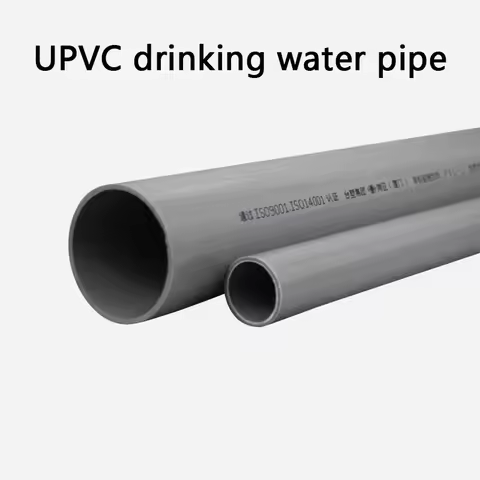 UPVC drinking water pipe Gray UPVC Pipe Hi-quality Water Supply Pipe Irrigation Fish Tank PVC Pipe A