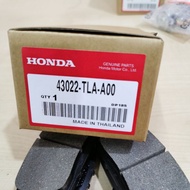 💯HONDA CRV 1.5 TURBO (18-20Y) REAR BRAKE PAD (43022-TLA-A00)