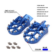 2ชิ้นที่รองเท้ารถจักรยานยนต์สำหรับ YZ80 YZ125 YZ250 YZ500 YZ490 WR200 WR250 TTR90 TTR110 TTR125 TTR2