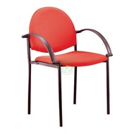 BC-730 A Office Chair / Stackable Chair With Armrest / Without Armrest Fabric /Foam Seating /Basic C