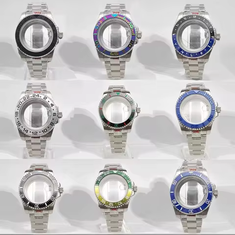 Yacht Master NH34 NH35 NH36/38 Miyota 8215 movement GMT 316L Case Adjustable Slide Clasp Sapphire Gl