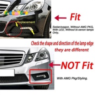 Car Front Bumper Fog Lamp LED Daytime Running Light for  W212 E350 E550 E63 2010-2016