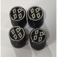 toyota gt86 gr86 tyre valve caps 4pc metal