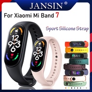 Strap for Xiaomi Mi Band 7 bracelet Sport silicone watch wristband Mi band 7 wriststrap For Xiaomi m