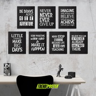 Inspirational Positive Quote Posters Affirmation Art Motivational wall Poster