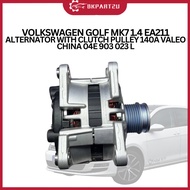 VOLKSWAGEN GOLF MK7 1.4 EA211 ALTERNATOR WITH CLUTCH PULLEY 140A VALEO CHINA 04E 903 023 L