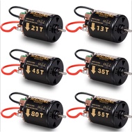 540 80T 13T 17T 21T 23T 27T 35T 45T 55T 540 Brushed Motor for 1/10 Off-Road Rock Crawler Climbing RC