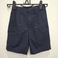 Student Pants Navy Blue Size W. 24 17 Inches Second Hand