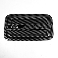 For NISSAN GRAND LIVINA carbon fiber pattern car fuel tank cover,GRAND LIVINA exterior car accessori