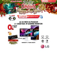 [ผ่อน 0% 10 ด.]LG 32 INCH ULTRAGEAR L1-32G810SA-W GAMING MONITOR (IPS 4K 144Hz)/ประกัน 3 Years Onsit