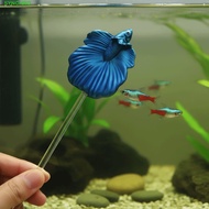 SYNCHRO Teasing Fish Stick, Colorful Fish Shaped Betta Training Wand, Fighting Fish Toys Long Pole R