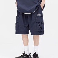 外國預訂The North Face Logo 戶外機能口袋軍裝短褲
