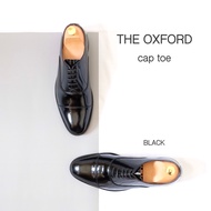 British รองเท้าออกซฟอร์ด รุ่น Cap Toe Oxford (Black)