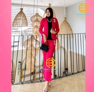 ONE SET BLAZER NABILA BAHAN SCUBA PREMIUM