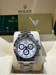 (Sold) 全新未用品Rolex 116500 116500ln 白地