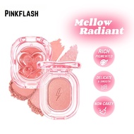 Pinkflash Mellow Radiant Blush Makeup Blusher Pigmented Blusher