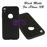 Lize Compatible For Apple iPhone XR Ukuran 6.1 Inch Softshell Lize For Iphone XR / Case Cocok Untuk iPhone XR / Silicone Compatible For iPhone XR / Casing For iPhone XR / Case Slim Black Matte / Casing HP Untuk iPhone XR - Black / Hitam