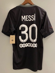 PSG Third Away Jersey with Messi No. 30 Printing (巴黎聖日耳門第三作客球衣連美斯30號印字）