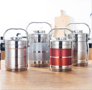 Cà Men giữ nhiệt 3 ngăn công nghệ Hàn Quốc 1.4L. Đức Nhung Store