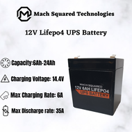 12V UPS Lifepo4 Battery (Plug and Play)
