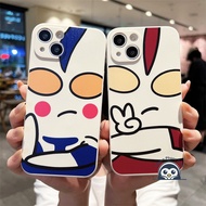 Cartoon Superman White Casing For Samsung Galaxy A91 A81 F52 M52 M33 M31 M14 J7 Prime J6 J4 + J5 Pro