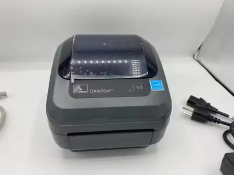 Zebra GK420D Thermal Printer w USB/Parallel/Serial Free Labels & Cables Refurbished