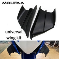 Motorcycle ABS Winglet Aerodynamic Wing Kit Spoiler Side Wing Flow Deflector For Yamaha XMAX NMAX R1