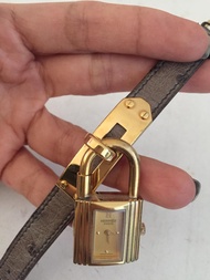 Hermes ostrich watch