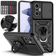 Case Xiaomi Redmi Note 8 9C 10 Pro 9s 10s Mi POCO X3 X3 Pro X3 NFC Impact-resistant armor Phone Case with magnetic support
