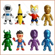 HJ4 8pcs Stumble Fall Guys Action Figure Model Dolls Toys For Kids Home Decor Game Dolls Gift For Ki